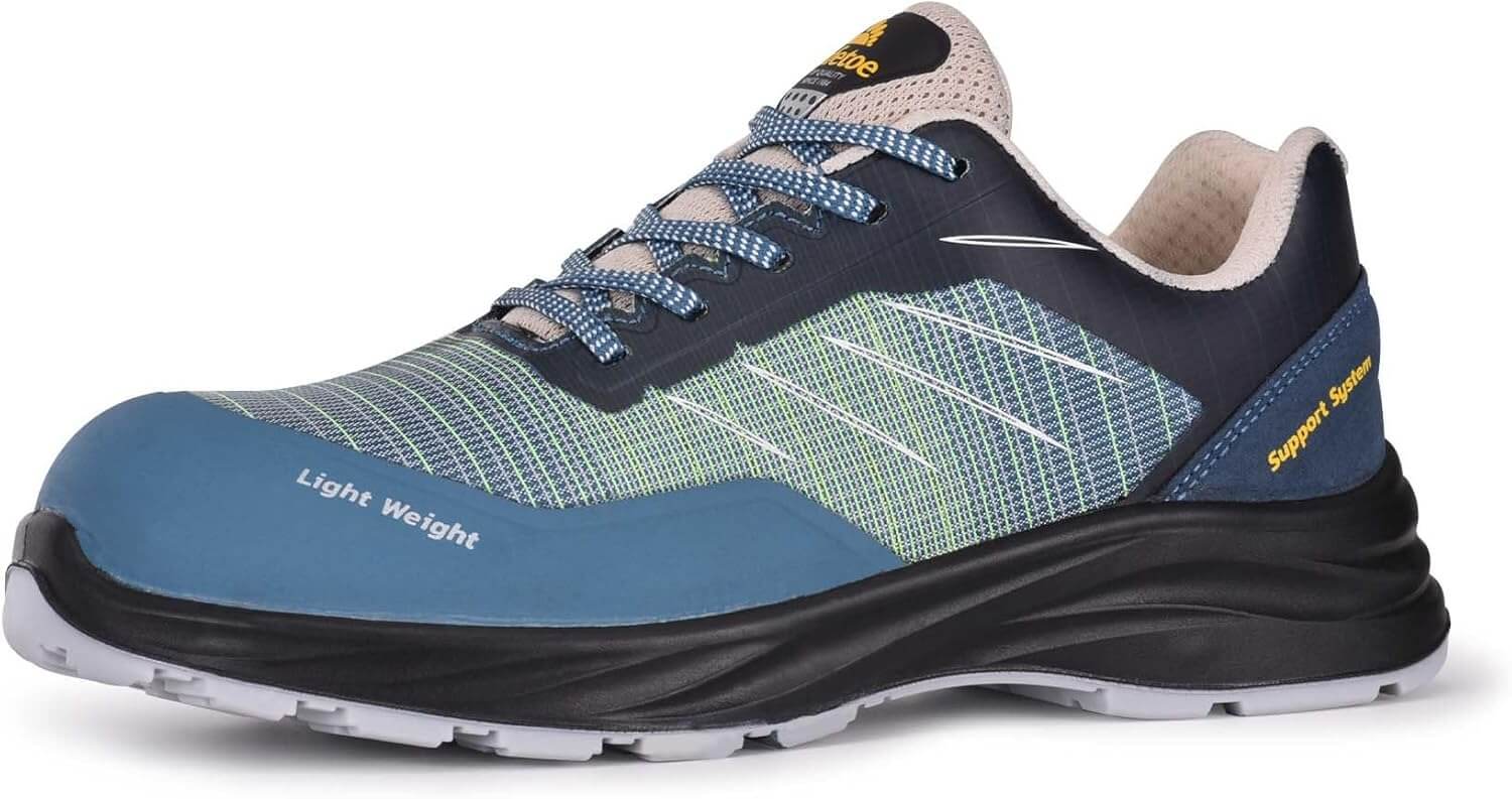 Safetoe Atmungsaktives Verbundzehen Sicherheitsschuhe mit 3D -Webgewebe obere +TPU -Druck