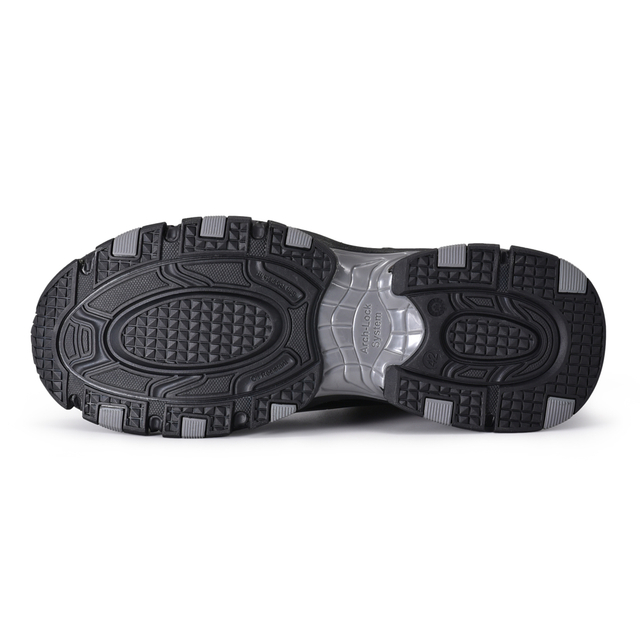 Outdoor-Design Sicherheitsstiefel mit Drehverschluss, atmungsaktiv, leicht, Aluminiumkappe & PE-Durchtrittschutzplatte, M-8589