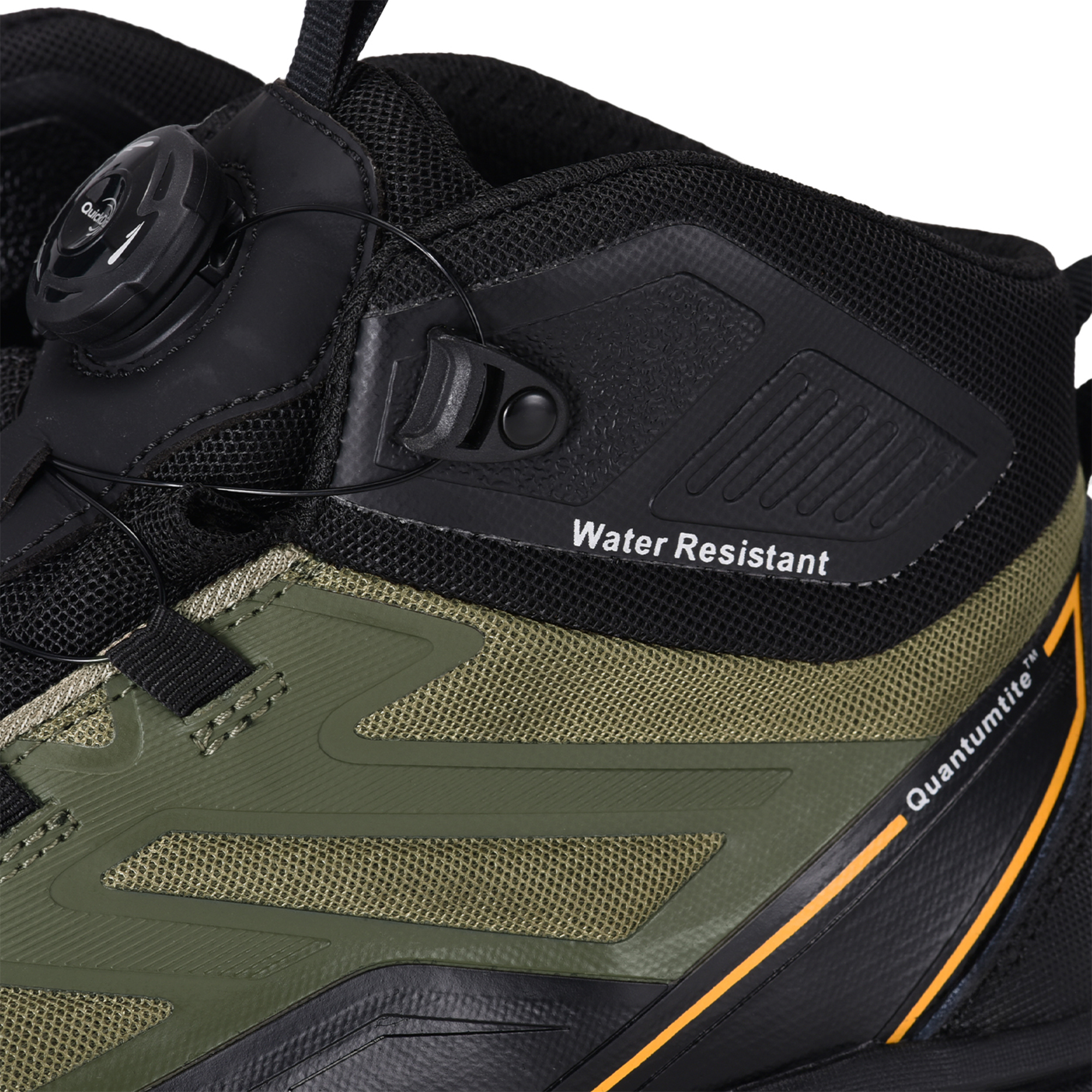 Outdoor-Design Sicherheitsstiefel mit Drehverschluss, atmungsaktiv, leicht, Aluminiumkappe & PE-Durchtrittschutzplatte, M-8589