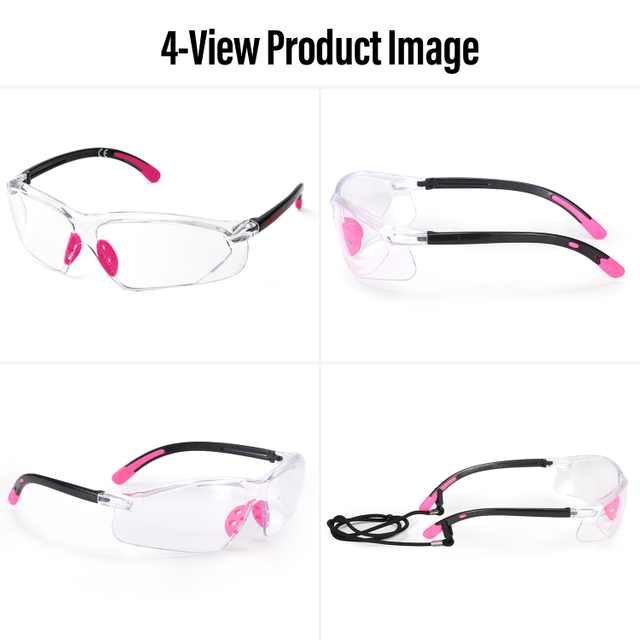 Kratzfeste Antibeschlag-Schutzbrille von Safeyear für Damen