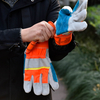 Safeyear Garten-Sicherheitshandschuhe aus Leder, robuste Arbeitshandschuhe für Männer und Frauen (2 Paar)