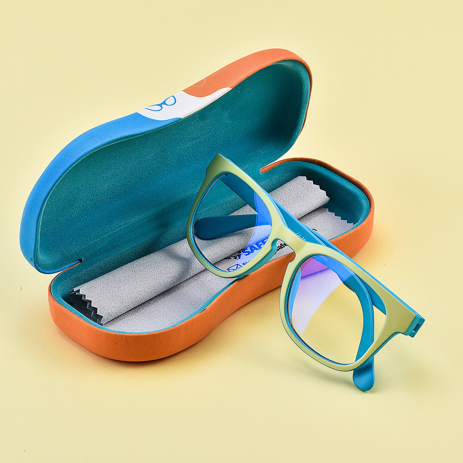 Transparente, blaues Licht blockierende Brille von Safeyear für Lesebrillen für Kinder