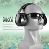 SAFEYEAR Gehörschutz-Ohrenschützer, Lärmreduzierende Sicherheits-Ohrenschützer für Schützen