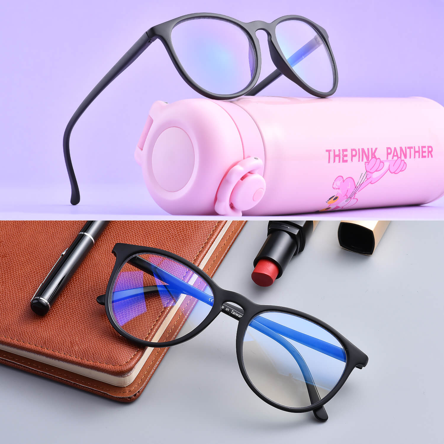Safeyear Blaulicht-blockierende Brille, blendfreie Blaulichtbrille für Männer und Frauen