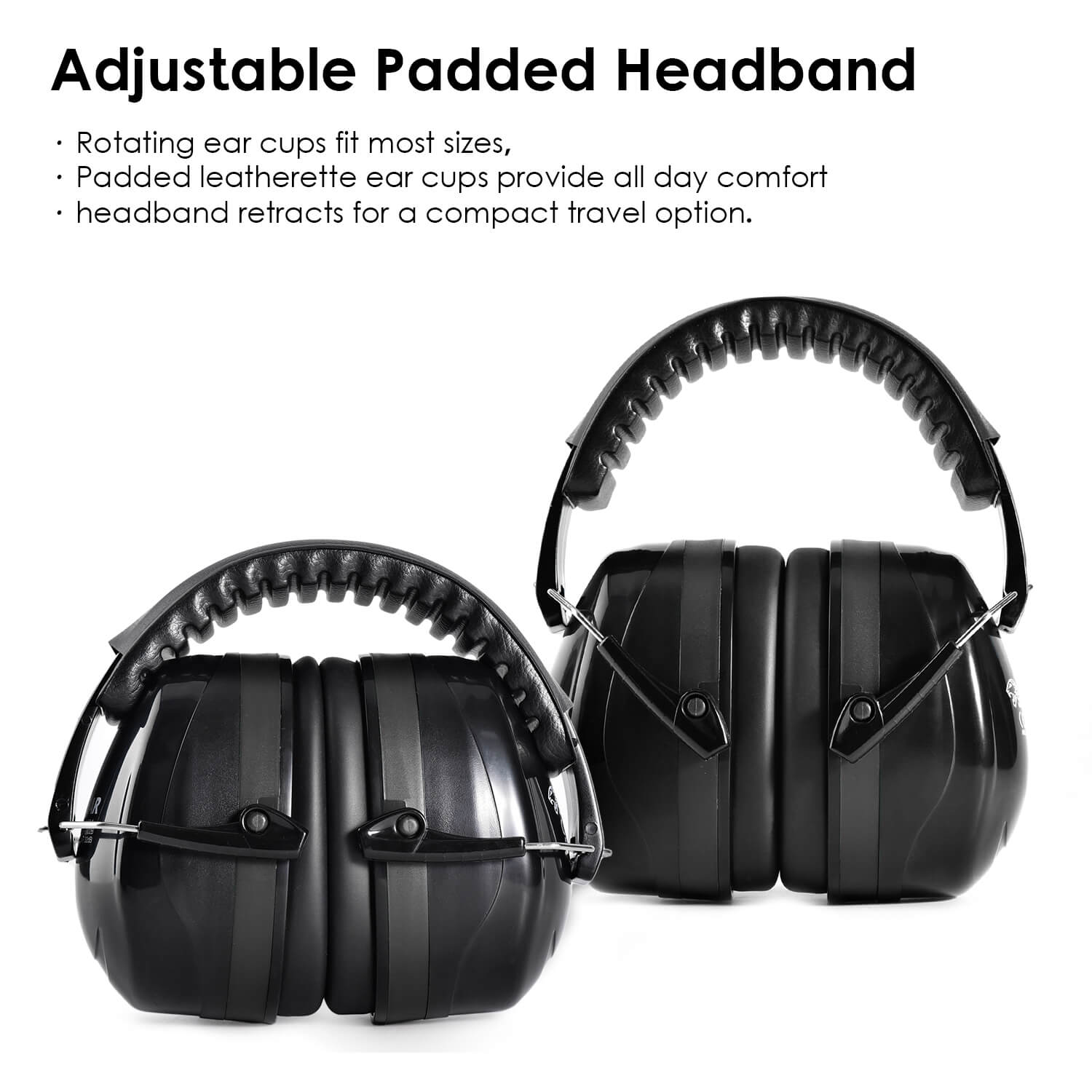 EM-5002B – verstellbarer Ohrenschützer mit Kopfband