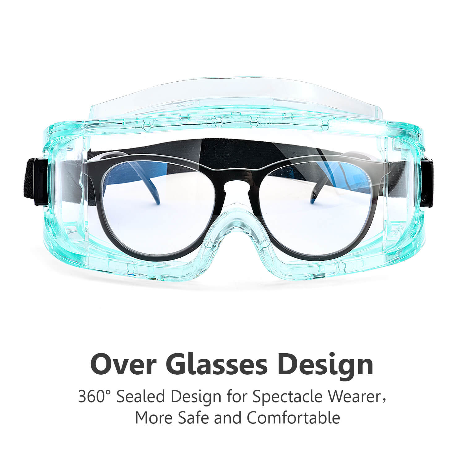 Safeyear Anti-Beschlag-Staubdichte Z87-Arbeitsschutzbrille
