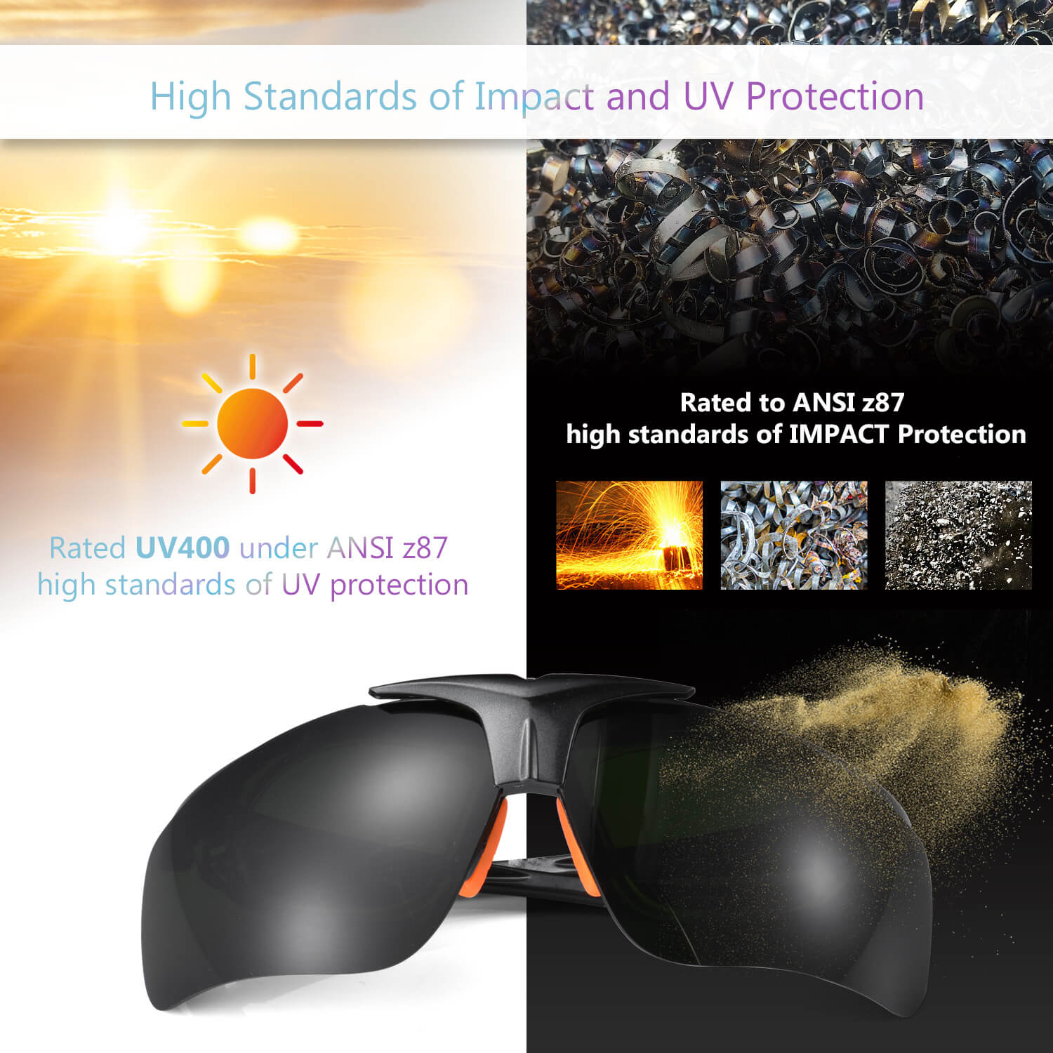 SG015OR UV-Schutz-Schutzbrille