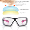 Safeyear Super Comfort beschlagfreie Schutzbrille für Damen, Z87.1-zugelassen