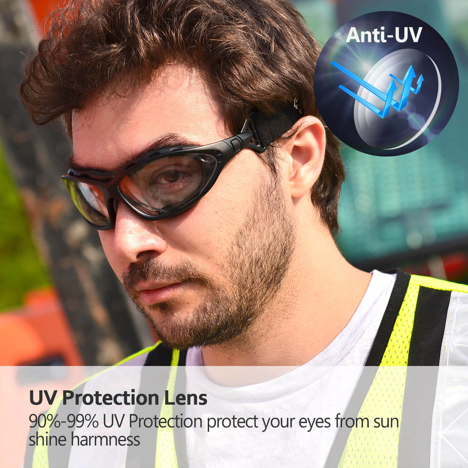 Schutzbrille mit UV-Schutz